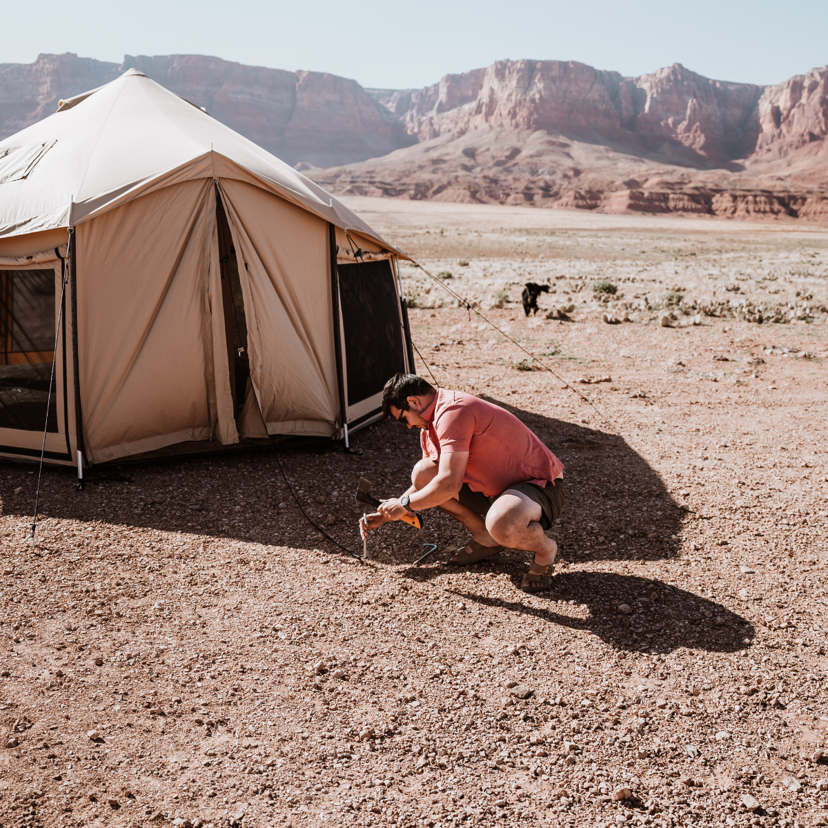 Altimus Bell Tent White Duck Outdoors