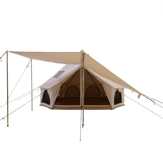 Avalon Bell Tent Awning White Duck Outdoors