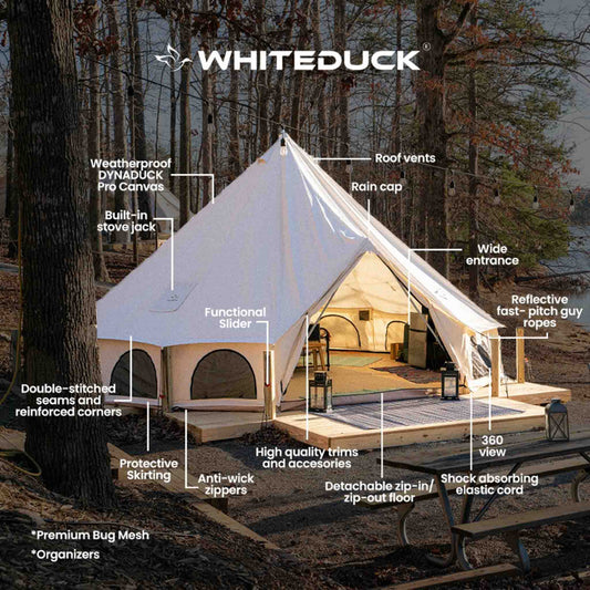 Avalon Bell Tent White Duck Outdoors