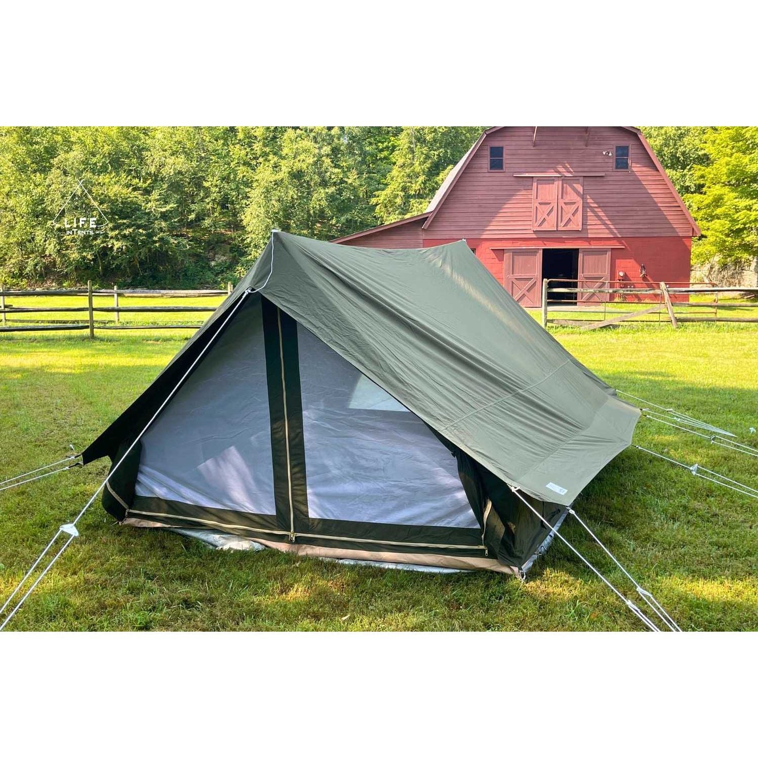 barn tent Canvas A-frame Tent