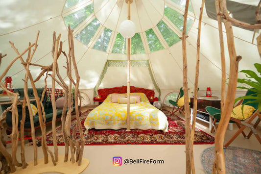 16' (5M) Stella™ Stargazer Bell Tent Life inTents