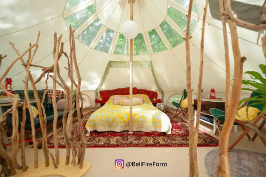 16' (5M) Stella™ Stargazer Bell Tent Life inTents