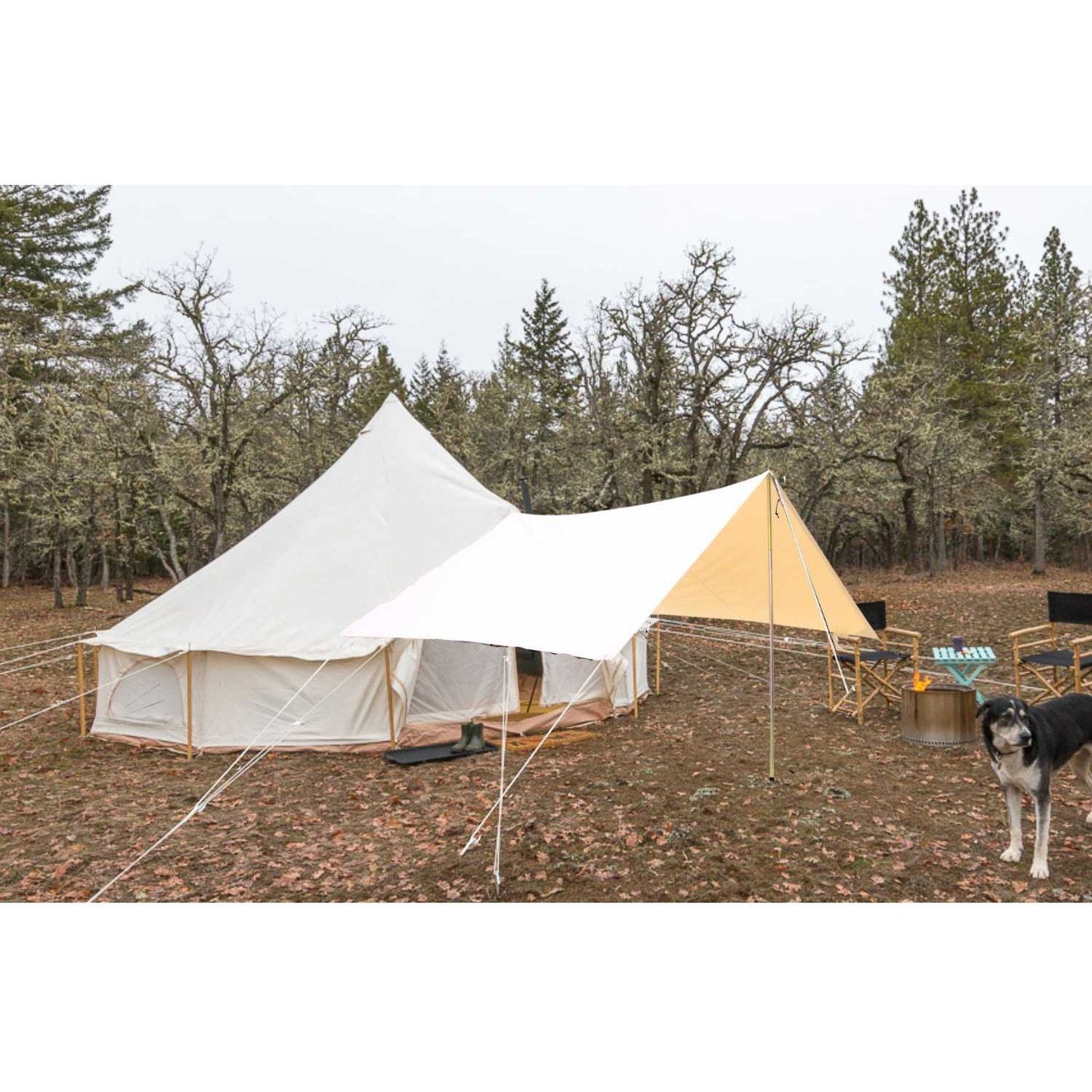 Bell Tent Awning | Entrance Canopy Cover Life inTents
