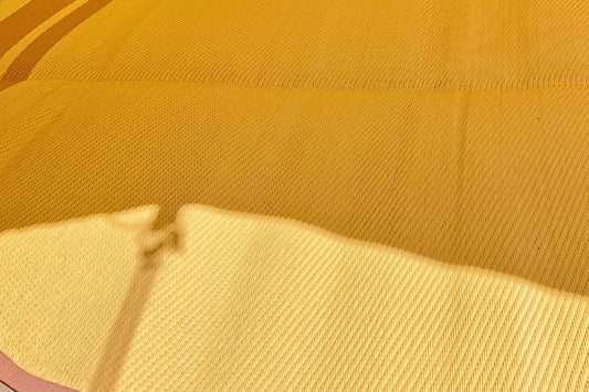 Striped Bell Tent Floor Matting | Citrus Tones | 13' (4M) Life inTents