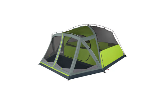Skydome™ 6-Person Camping Tent with Screen Room - Rock Grey Coleman
