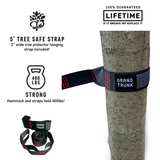 Double Deluxe Hammock w/Straps GrandTrunk