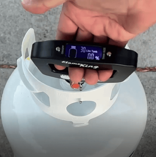 Flame King Electronic Gauge Scale Propane Tanks with Digital Indicator Flame King Products