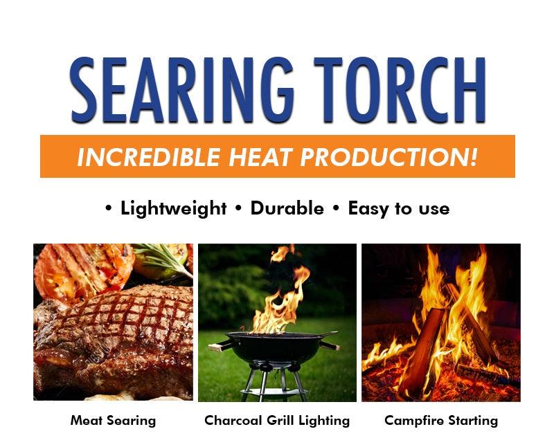 Flame King High Intensity Propane Cooking Searing Torch with Electric Start & Comfort Handle Flame King Products