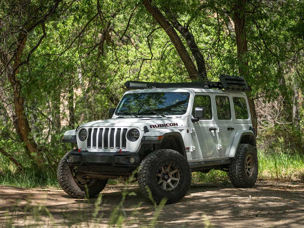 Jeep Wrangler JLU (2018-Current) 3/4 Slimline II Roof Rack Kit Front Runner