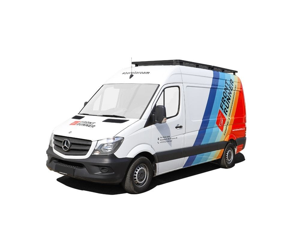 Dodge Sprinter Van (2007-Current) Slimline II Roof Rack Kit Front Runner