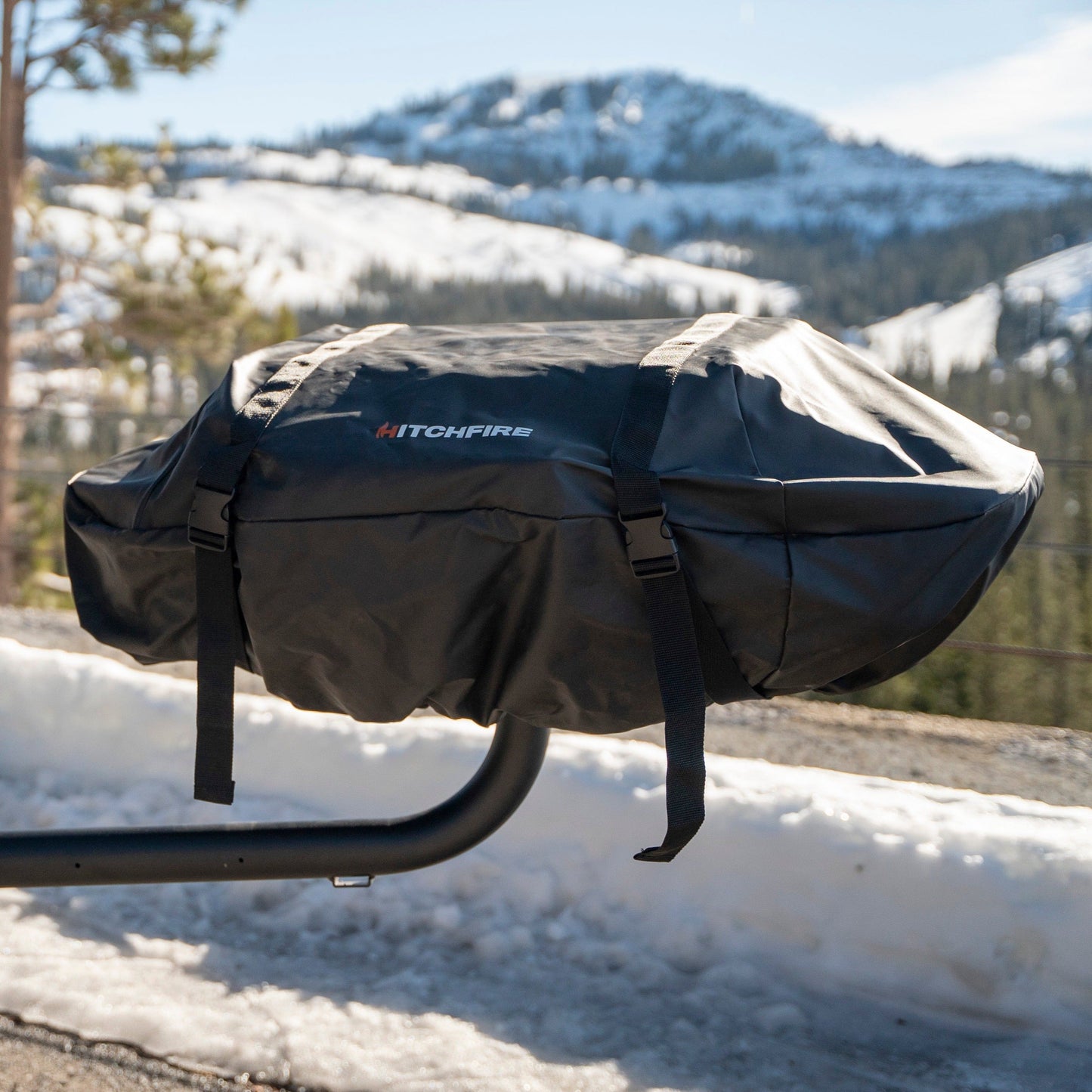 HitchFire Black Grill Cover for Forge 15 & F20 HitchFire