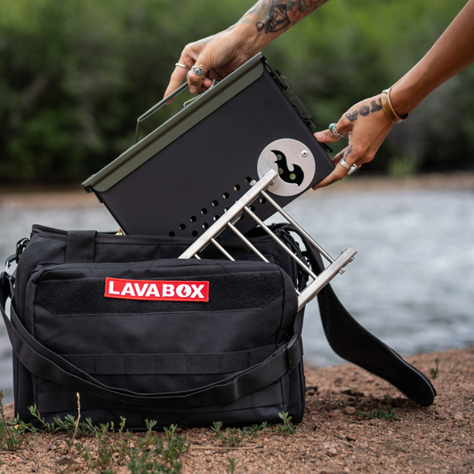 The Original LavaBox Combo LavaBox Portable Campfire