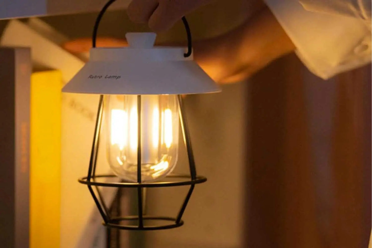Retro Camping Lantern Life inTents