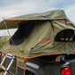 Vagabond Lite Rooftop Tent in Forest Green Hyper Orange