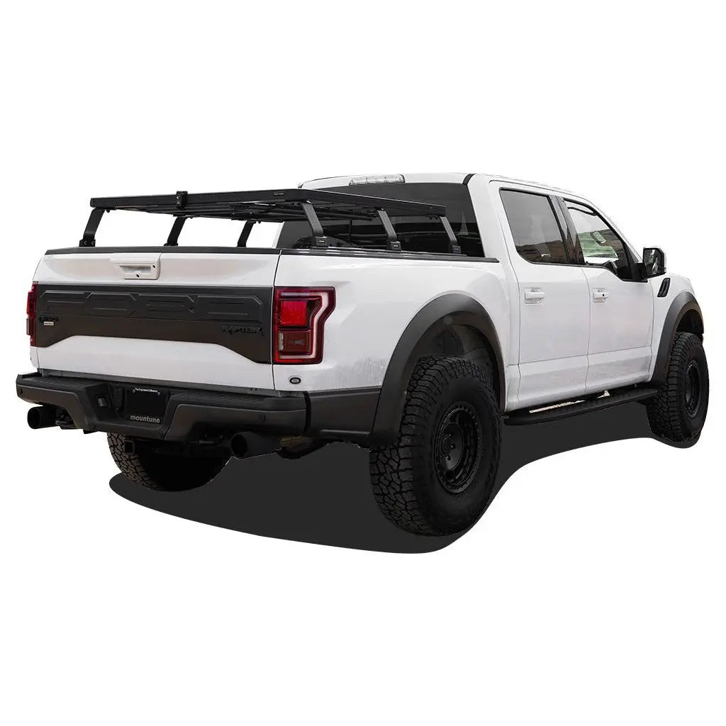 Ford F-150 6.5' (2015-Current) Roll Top Slimline II Load Bed Rack Kit Front Runner