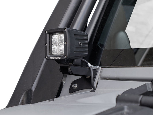 Jeep Wrangler JK/JKU Windshield Spot Light Brackets Front Runner