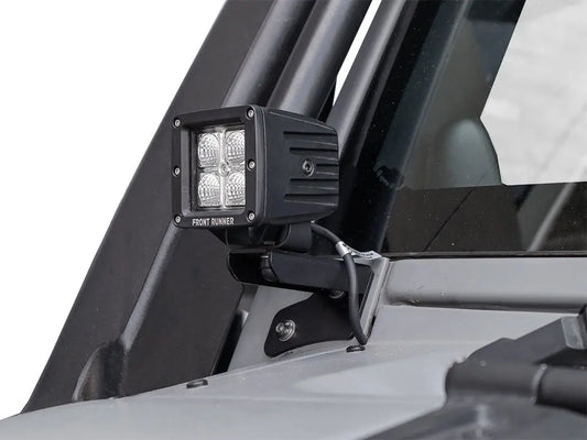 Jeep Wrangler JK/JKU Windshield Spot Light Brackets Front Runner