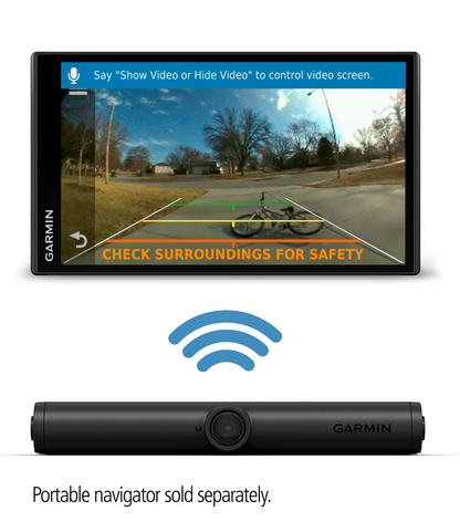 BC™ 40 Wireless Backup Camera with License Plate Mount Garmin