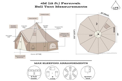 13' (4M) Fernweh™ Bell Tent