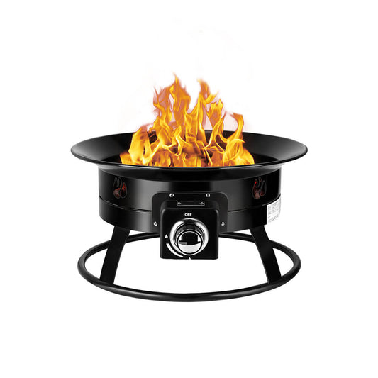 Camplux Propane Fire Pit Camping Fire Bowl for Cozy Outdoor Gatherings Camplux