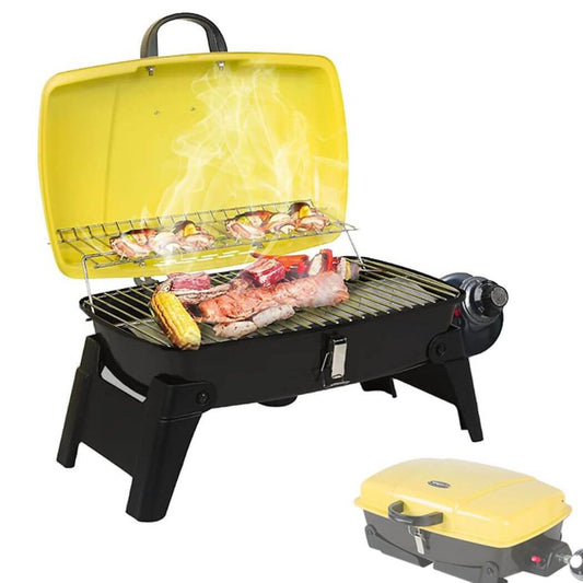 Camplux Portable Gas Grill 189 Square Inches, Camping Grills for Outdoor Cooking Camplux