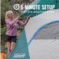 Skydome 2-Person Camping Tent - Evergreen