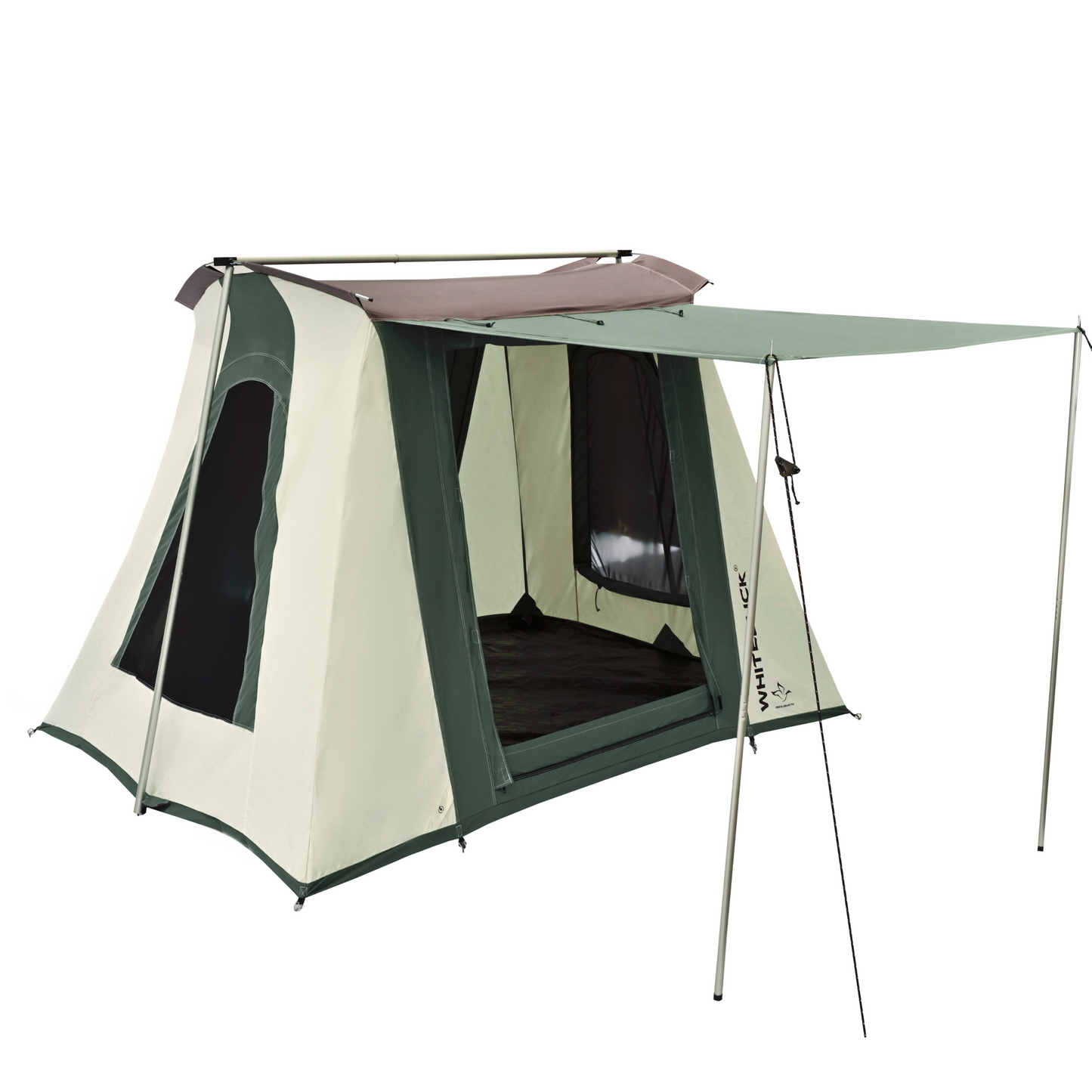 7'x9' Prota Canvas Tent White Duck Outdoors