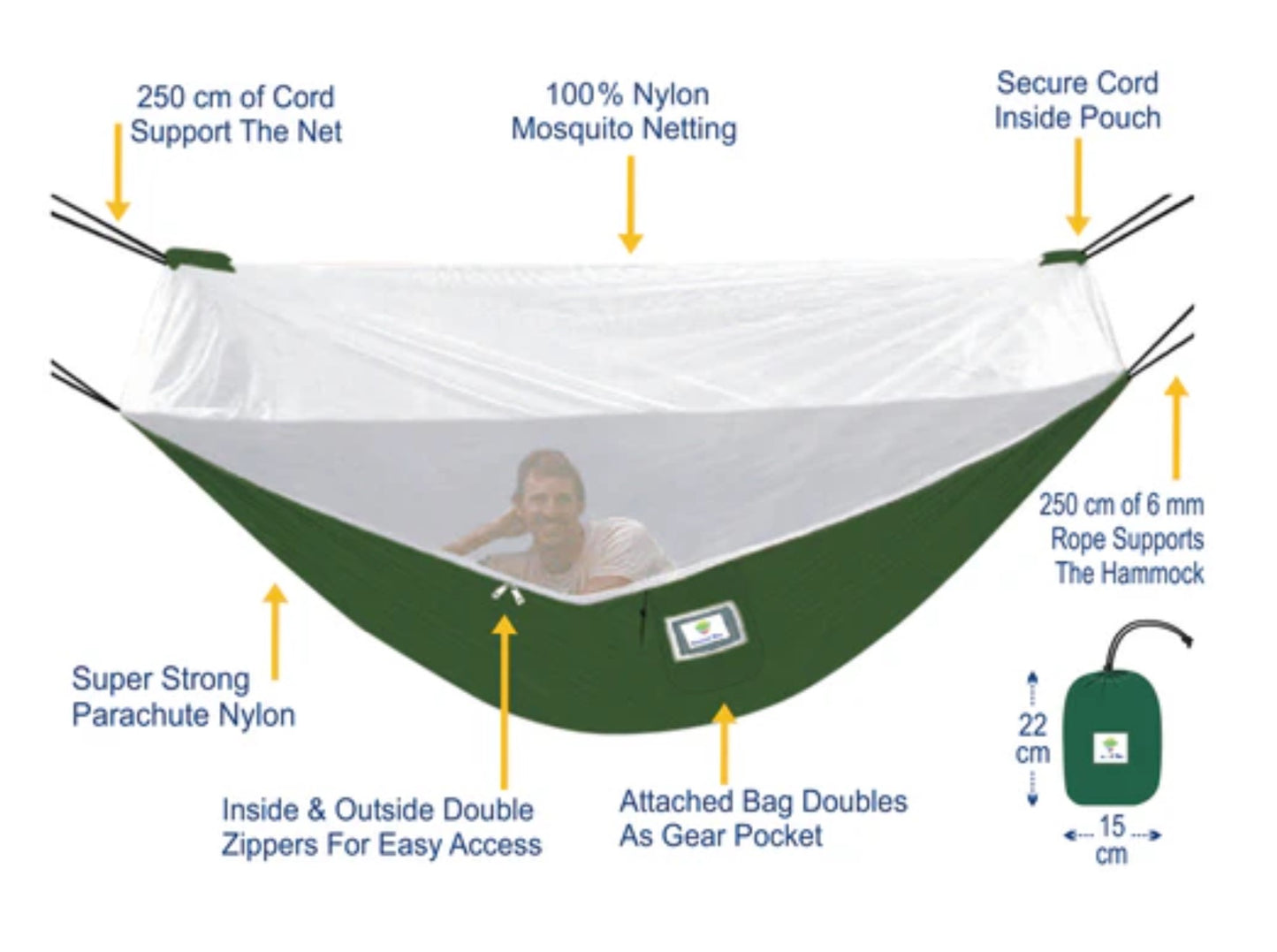 Mosquito Free Hammock