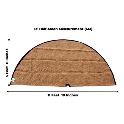 Coir Bell Tent Rug Half-Moon | 13' (4M)