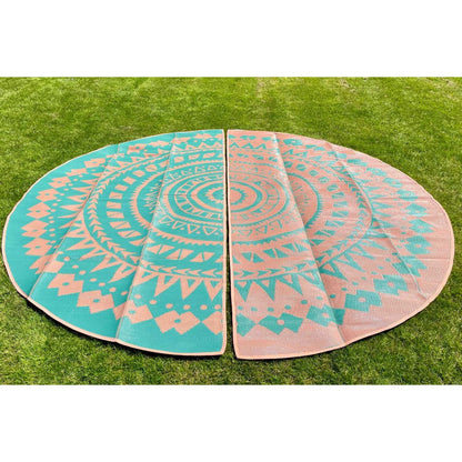 Boho Style Bell Tent Floor Matting Cover | 16' (5M)