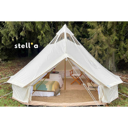 13 foot Stella stargazing tent with transparent roof panel