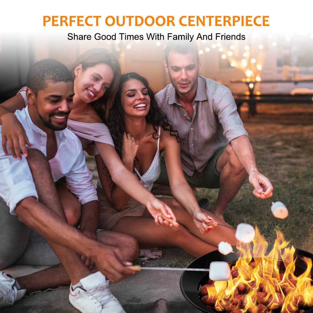 Camplux Propane Fire Pit Camping Fire Bowl for Cozy Outdoor Gatherings Camplux