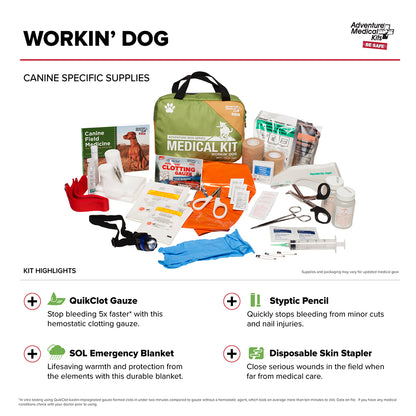Adventure Medical Dog Series - Workin Dog First Aid Kit
