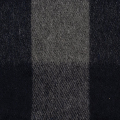 PLAID BLUE WOOL 50