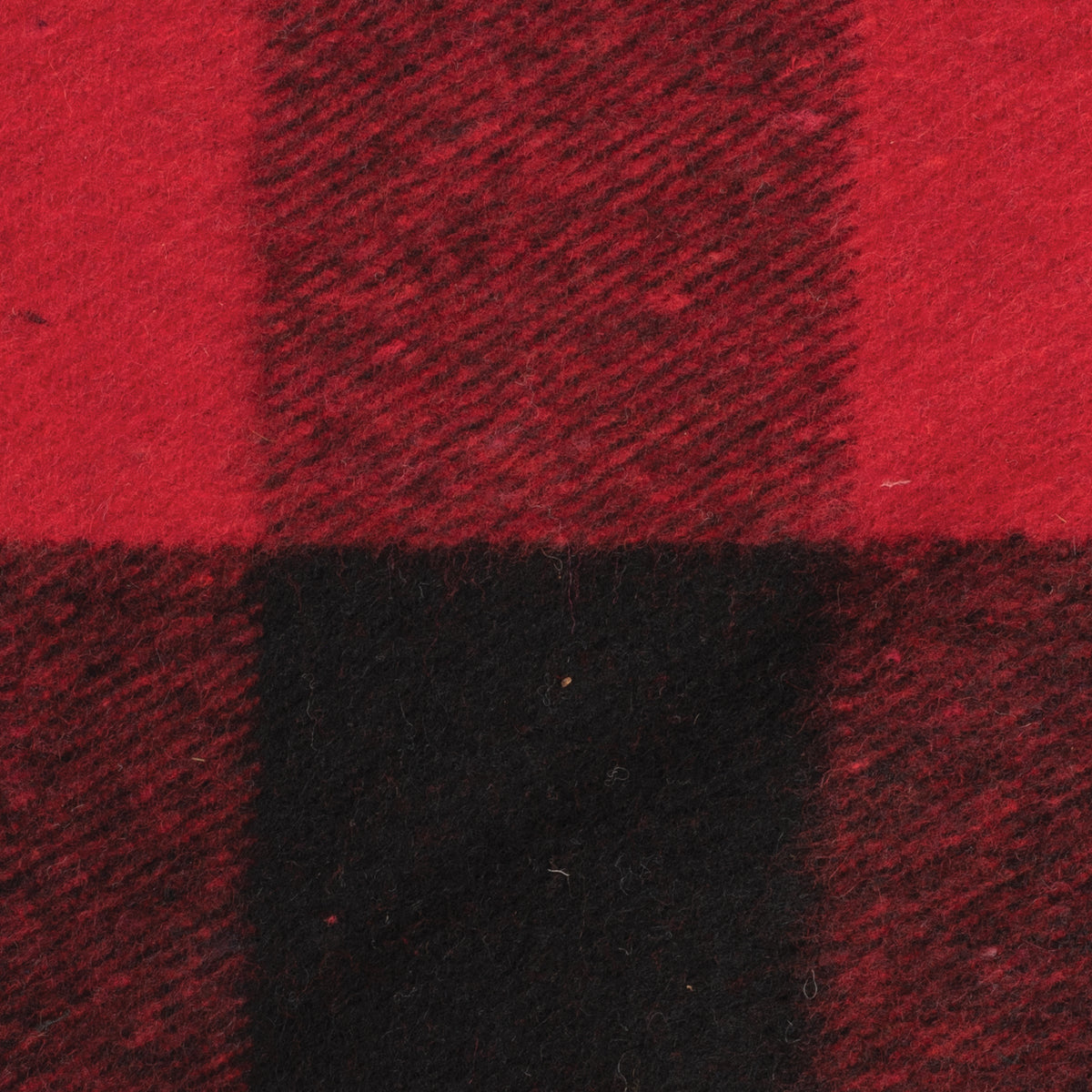 PLAID RED WOOL 50