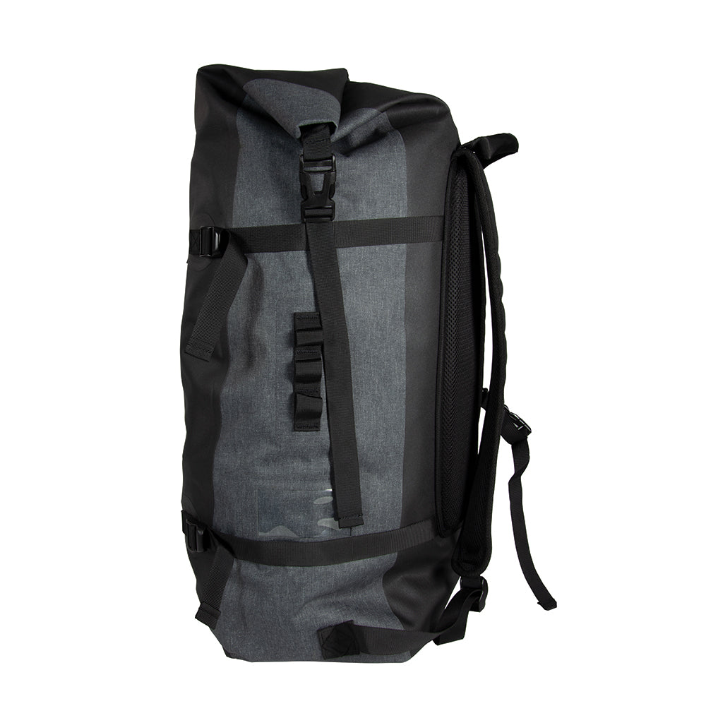 Ronstan Dry Roll Top - 55L Backpack - Black  Grey