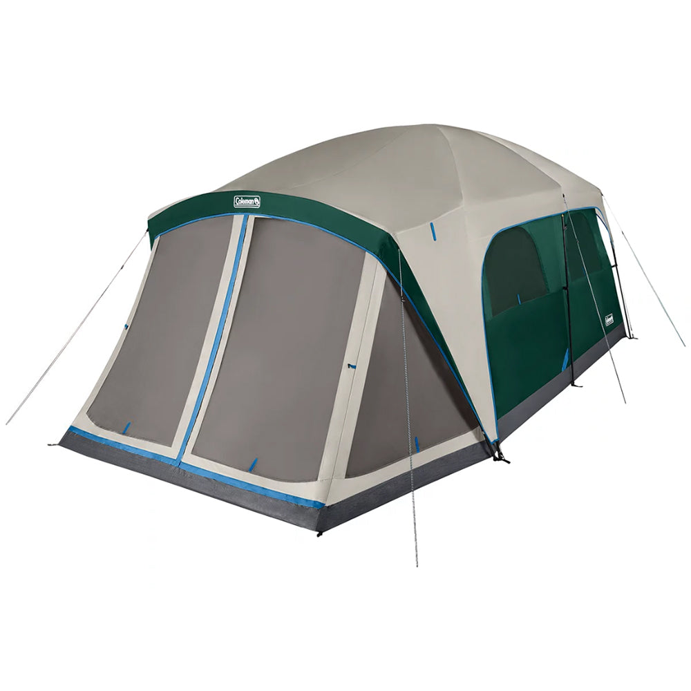 Skylodge 12-Person Camping Tent w/Screen Room - Evergreen