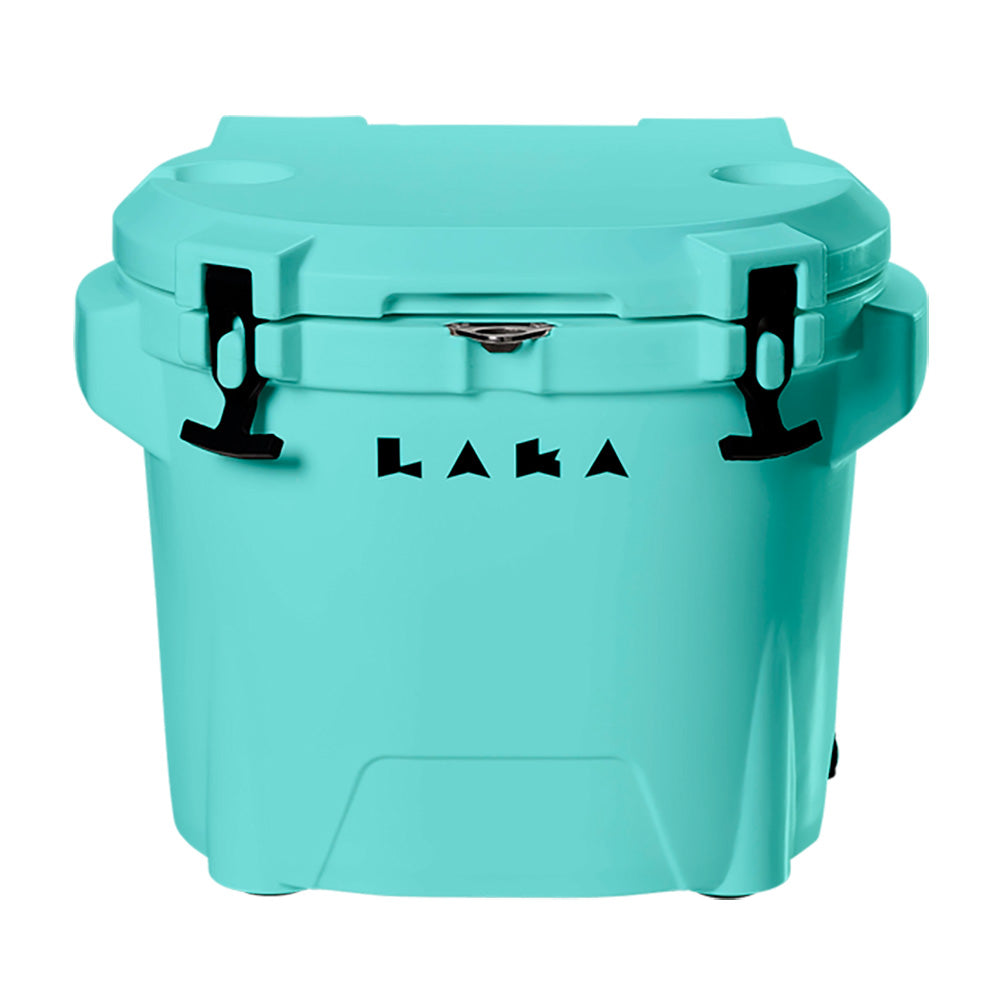 LAKA Coolers 30 Qt Cooler w/Telescoping Handle  Wheels - Seafoam