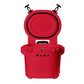 LAKA Coolers 30 Qt Cooler w/Telescoping Handle  Wheels - Red