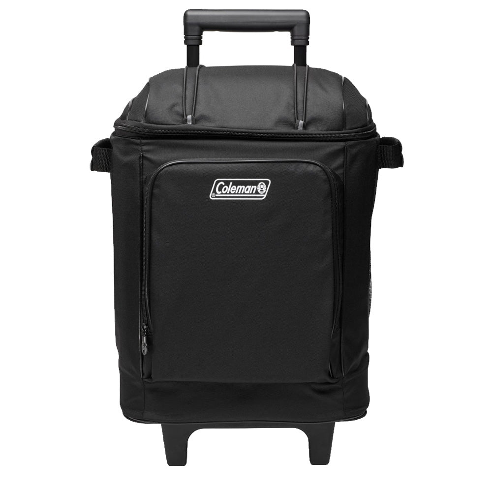 Chiller 42-Can Soft-Sided Portable Cooler w/Wheels - Black