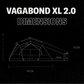 Vagabond XL 2.0 Rooftop Tent