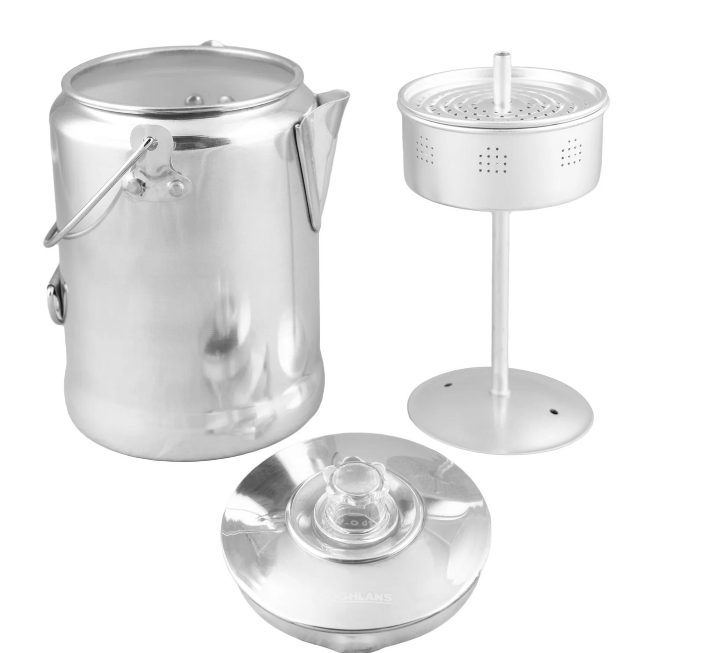 Aluminum Coffee Pot - 9 Cup