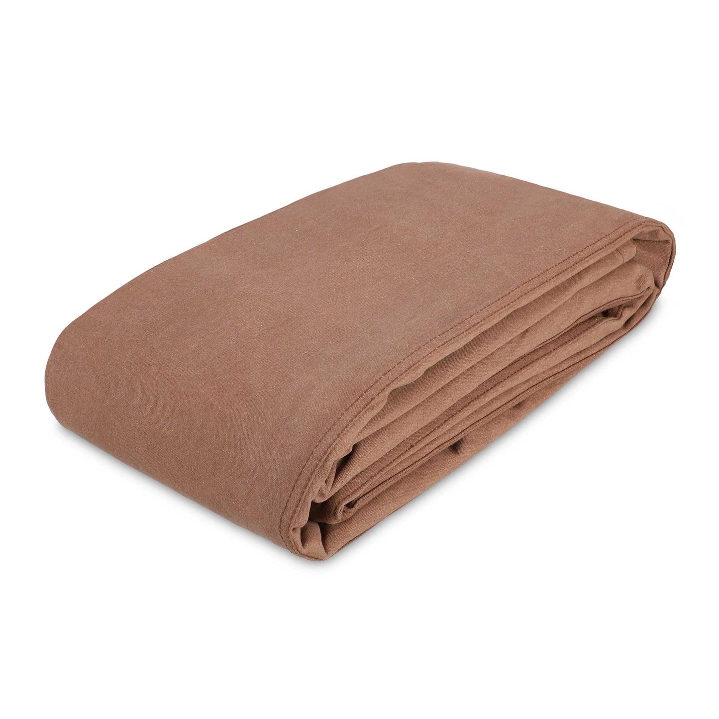7' x 9' Canvas Tarp – 100% Cotton, 18 oz Heavy-Duty White Duck Outdoors