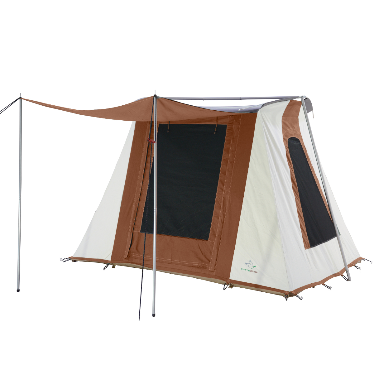 7'x9' Prota Canvas Tent White Duck Outdoors