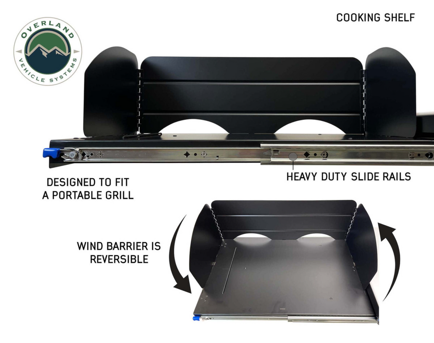 Cargo Box Kitchen W/Slide Out Sink, Cooking Shelf and slide Out Work Station