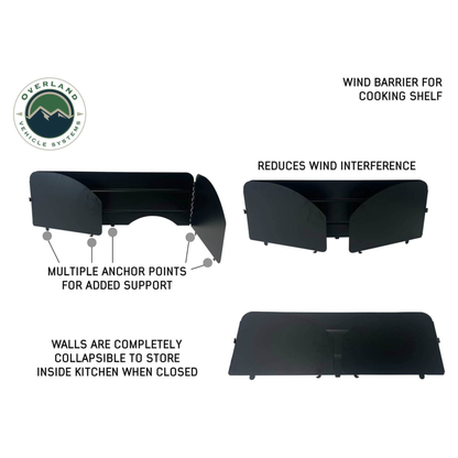 Cargo Box Kitchen W/Slide Out Sink, Cooking Shelf and slide Out Work Station