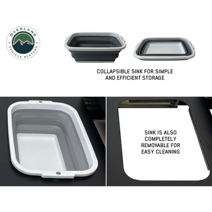 Cargo Box Kitchen W/Slide Out Sink, Cooking Shelf and slide Out Work Station