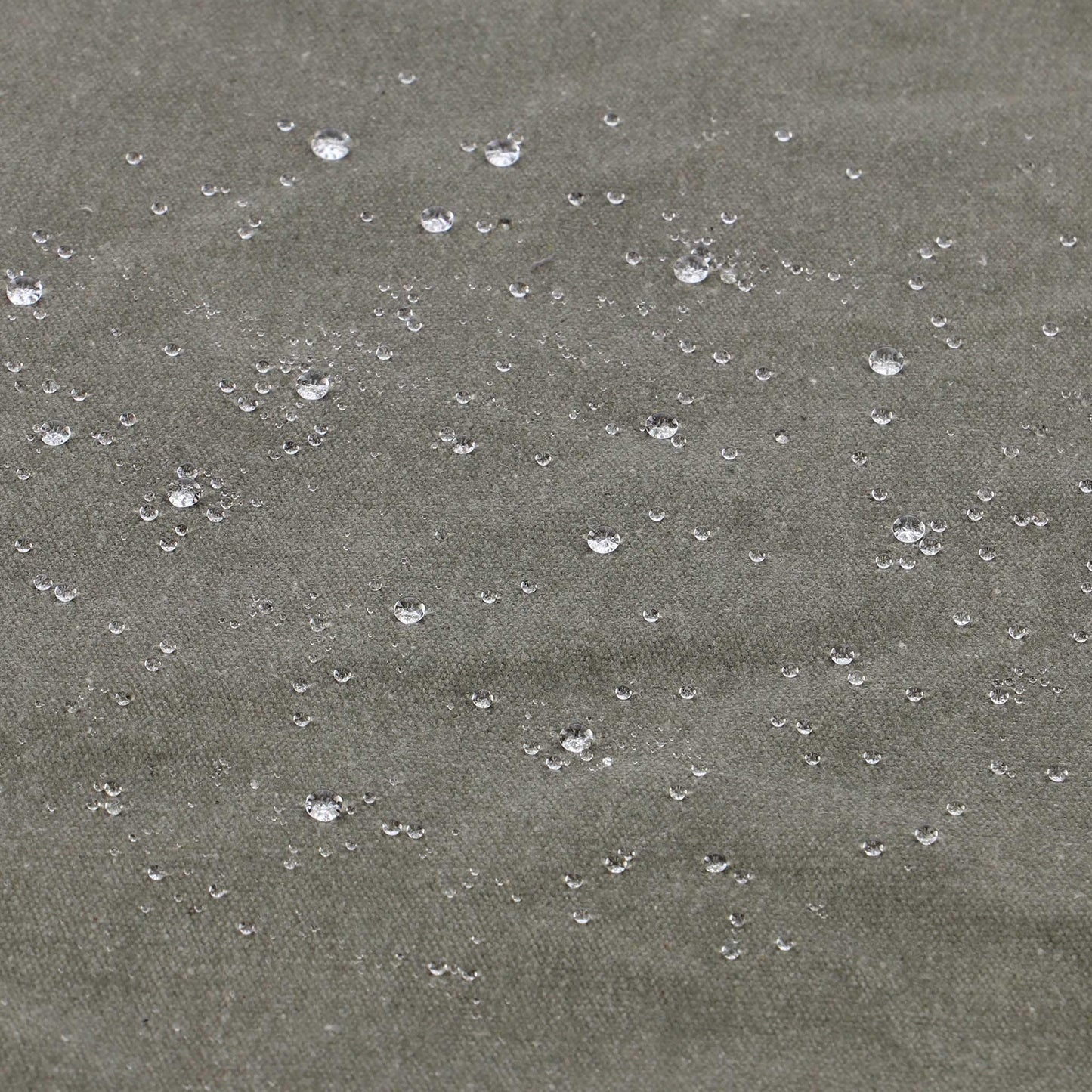7' x 9' Canvas Tarp – 100% Cotton, 18 oz Heavy-Duty White Duck Outdoors