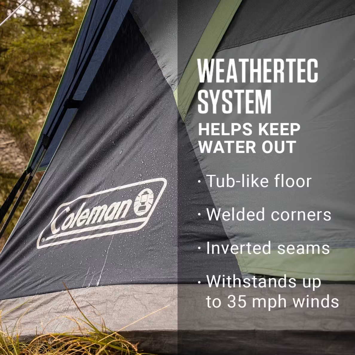 Skydome Camping Tent - Evergreen