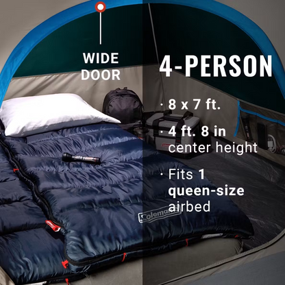 Skydome Camping Tent - Evergreen